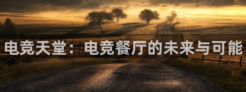 多宝电竞|welcome：电竞天堂：电竞餐厅的未来与可能
